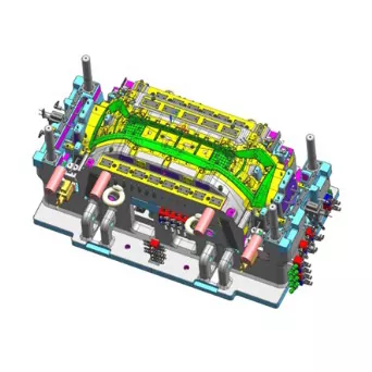 آٹوموٹو فرنٹ بمپر باڈی انجیکشن مولڈ