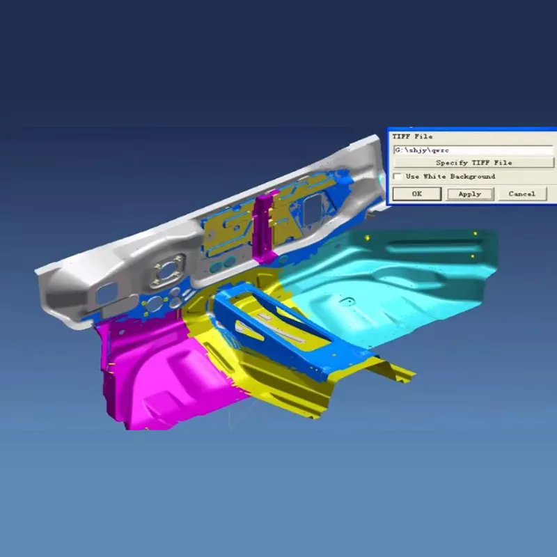 آٹوموٹیو فرنٹ پینل اسمبلی سٹیمپنگ مر گیا۔